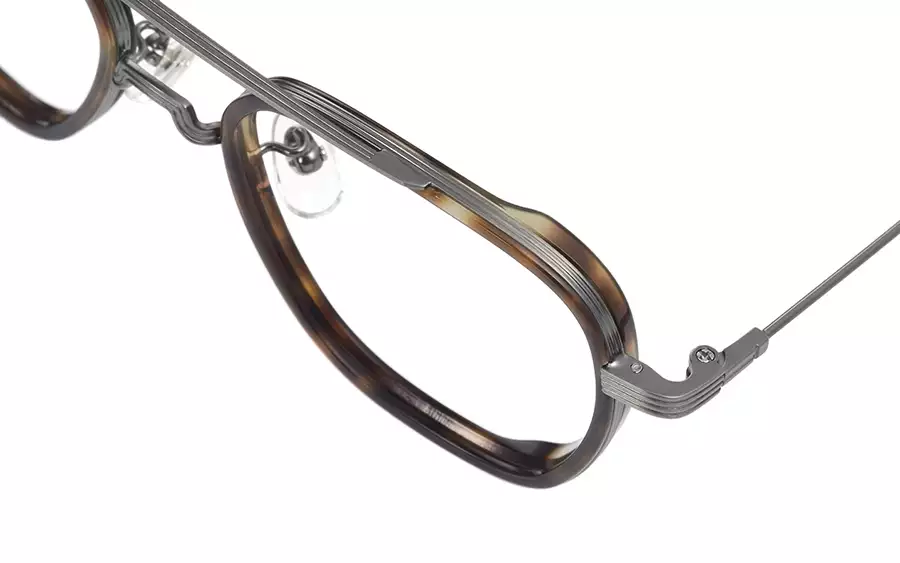 Eyeglasses John Dillinger JD2053B-3A  ブラウンデミ
