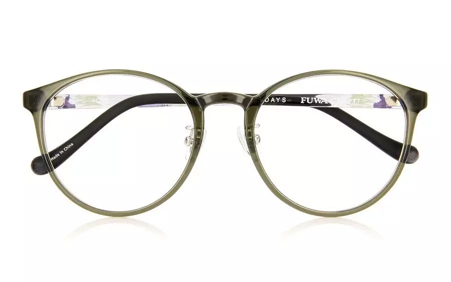 Eyeglasses FUWA CELLU FC2025T-1S  カーキ
