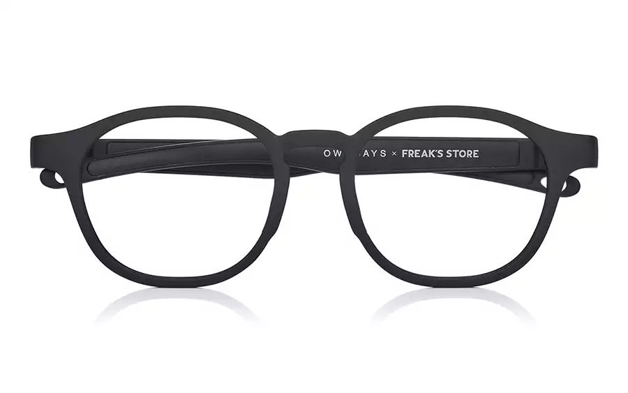 Eyeglasses OWNDAYS × FREAK'S STORE FK2002N-4S  Mat Black