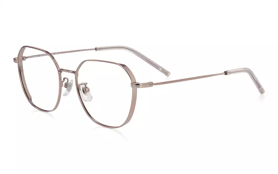 Eyeglasses +NICHE NC3026C-3A  ピンクゴールド