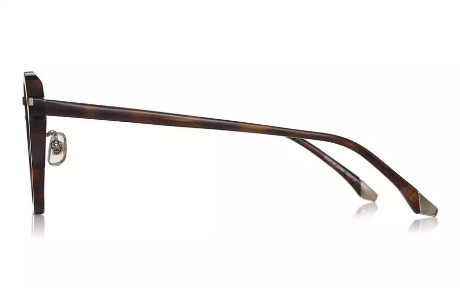 Eyeglasses SHINGO AIBA × OWNDAYS AS2003Z-3S  Brown Demi