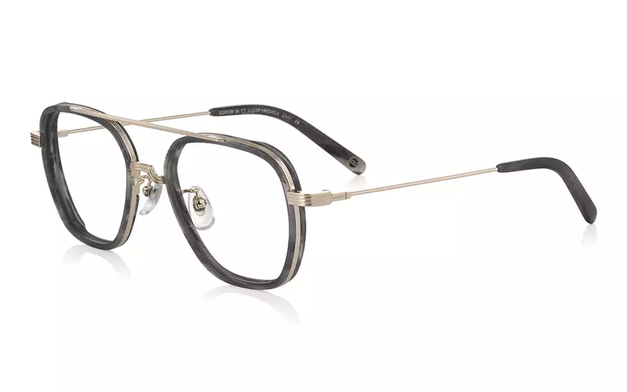 Eyeglasses John Dillinger JD2053B-3A  ブラックマーブル