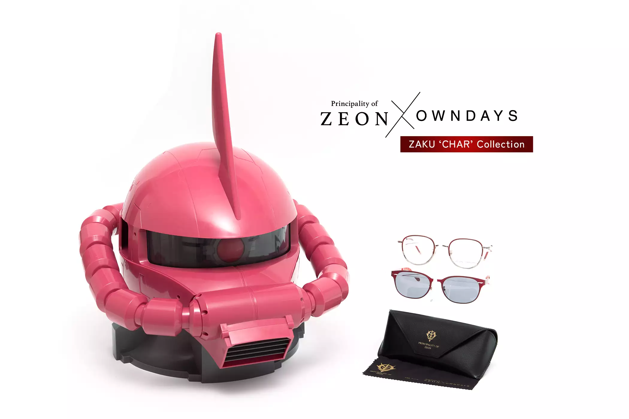 Eyeglasses ZEON × OWNDAYS ZAKU-CHAR  Red