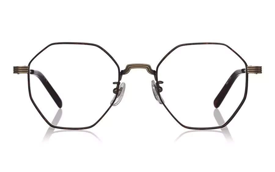 Eyeglasses John Dillinger JD1042B-3A  ブラウンデミ