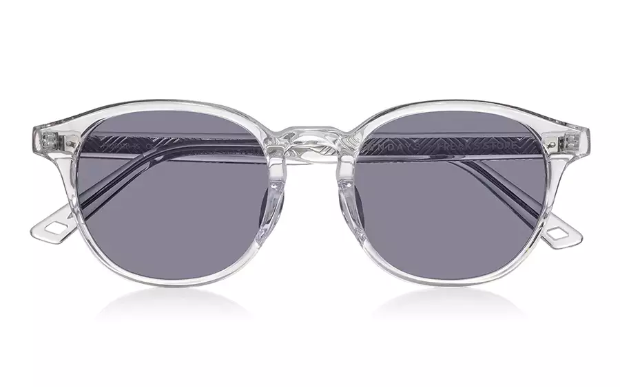 Sunglasses OWNDAYS × FREAK'S STORE FK2001B-4S  Clear