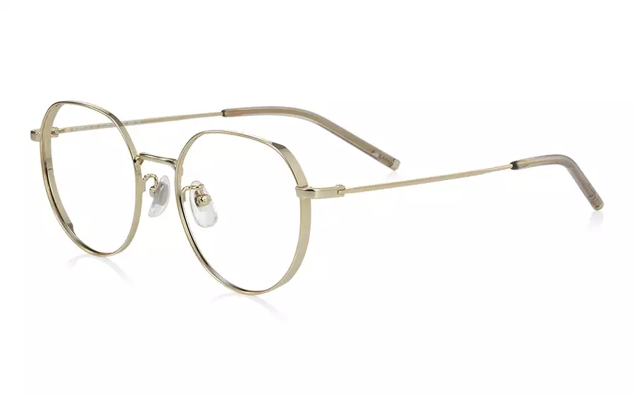 Eyeglasses +NICHE NC3027C-3A  ゴールド