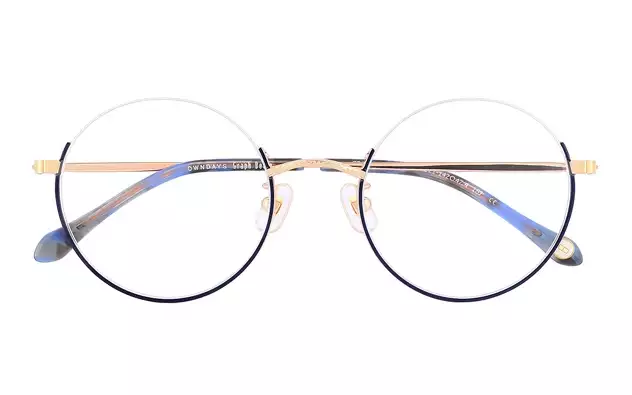Eyeglasses Graph Belle GB1019G-8A  ネイビー