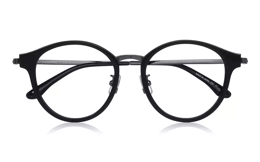 Eyeglasses SHINGO AIBA × OWNDAYS AS2001Z-3S  ブラック