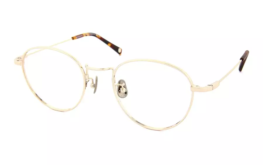 Eyeglasses Memory Metal MM1001B-0S  ゴールド